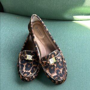 Giani Bernini Leopard Print Flats